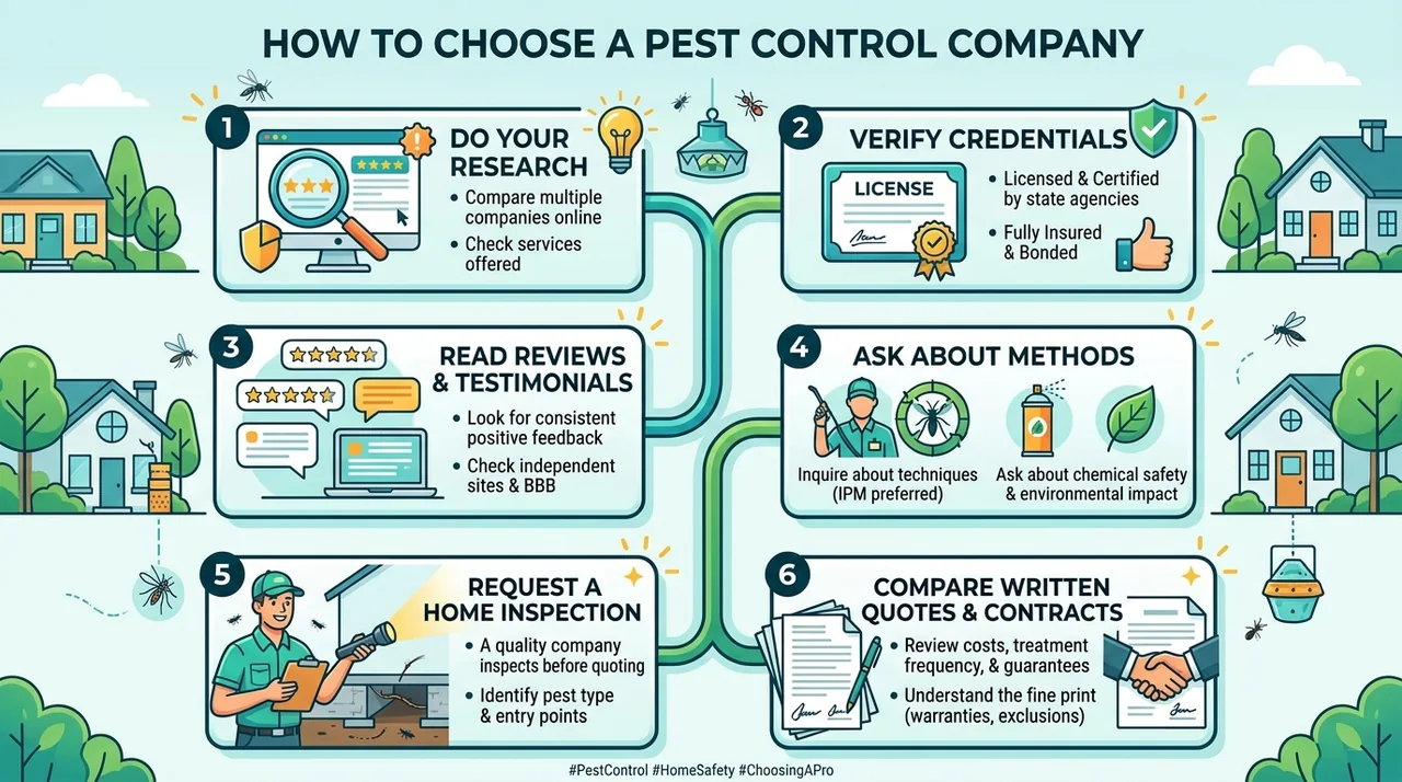 How to Choose a Pest Control Company How to Choose a Pest Control Company