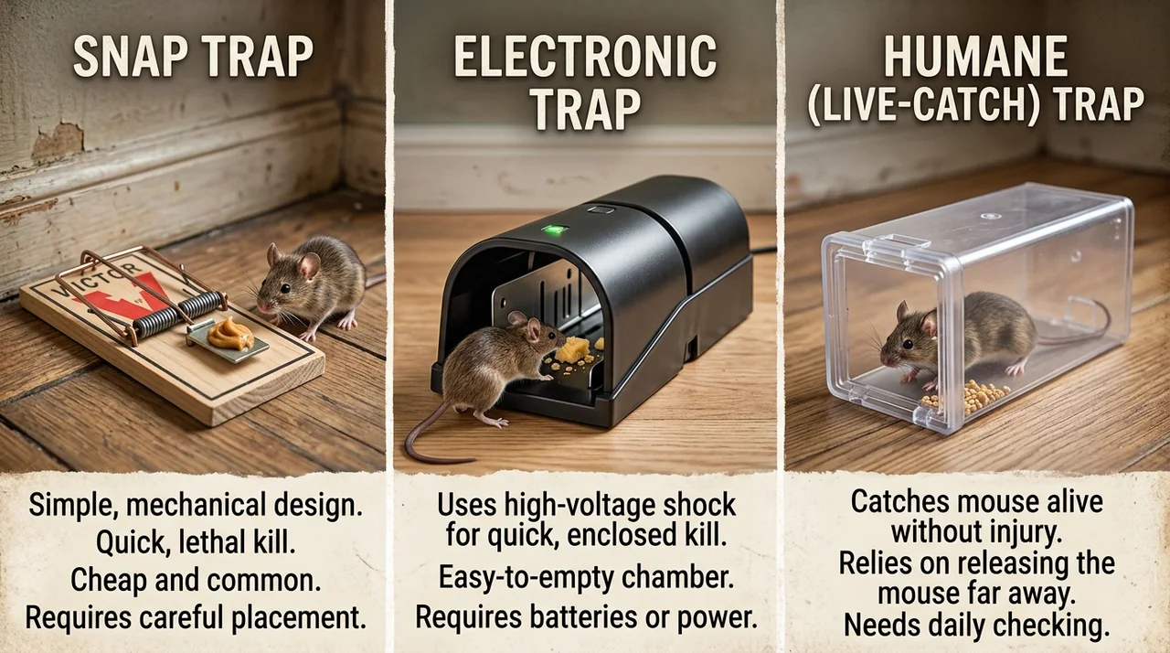 How to Set a Snap Trap for Mice
