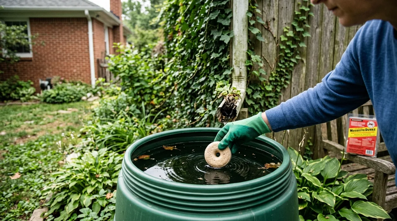 Using Mosquito Dunks & Larvicide