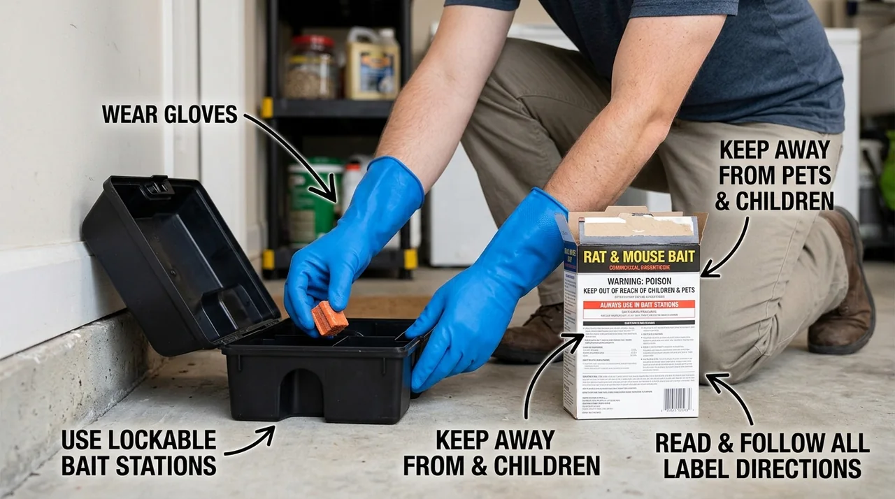 Using Rat Poison Safely