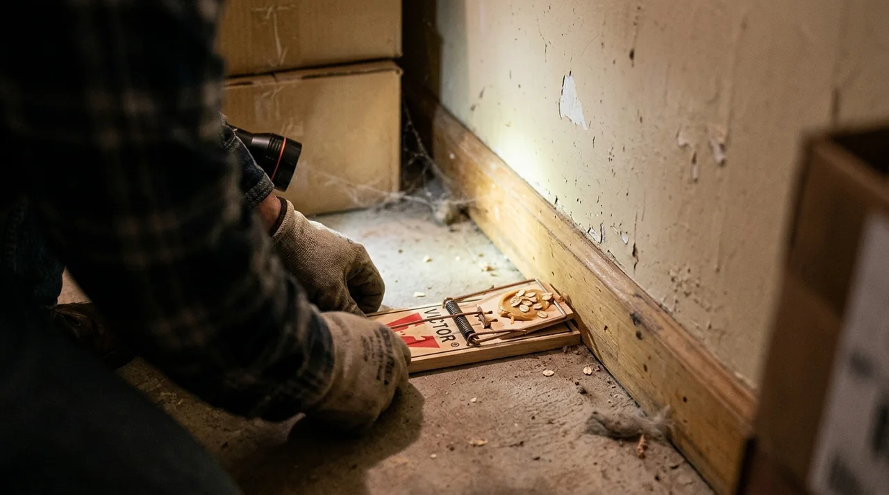 Rat Trap Placement & Baiting Rat Trap Placement & Baiting