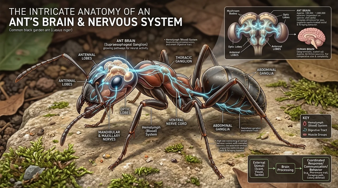 Do ants have brain? Do ants have brain?