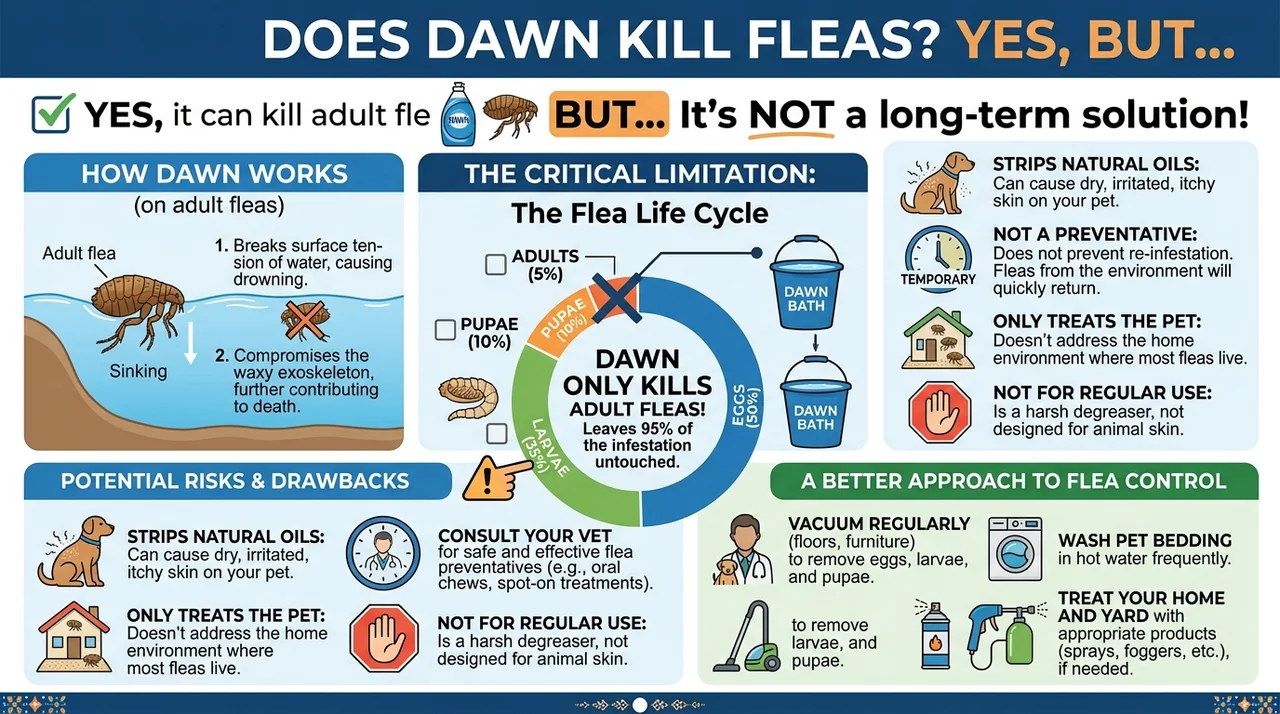 Does.dawn kill fleas? Does.dawn kill fleas?