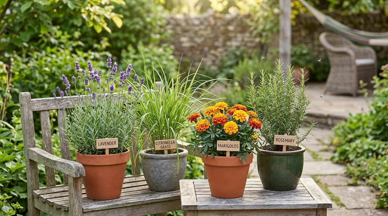 What are mosquito repelling plants?