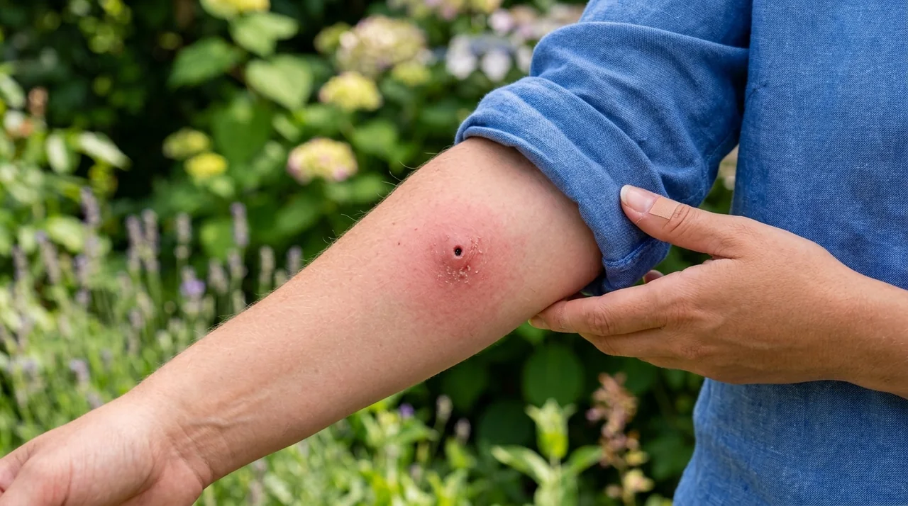 What do wasps stings look like? What do wasps stings look like?