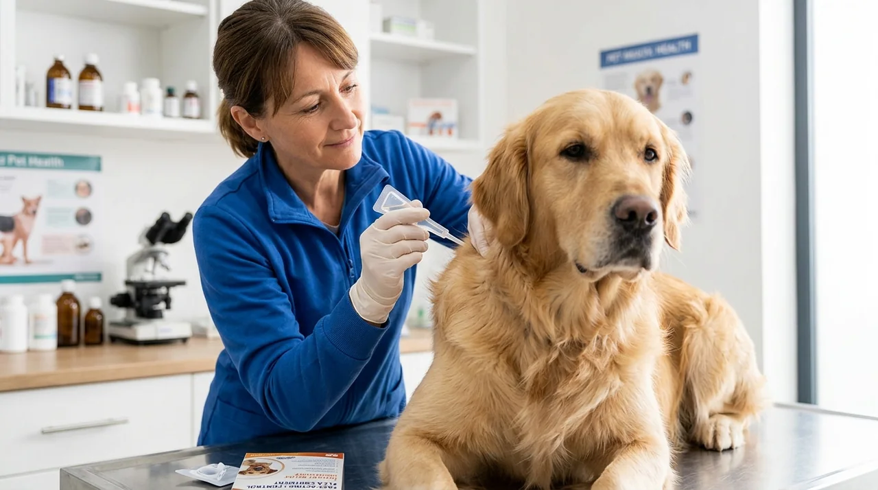 What kills fleas instantly on dogs?