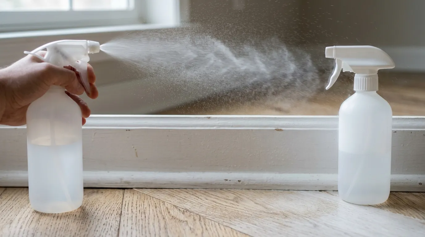 Insecticide spray bottles compared side by side