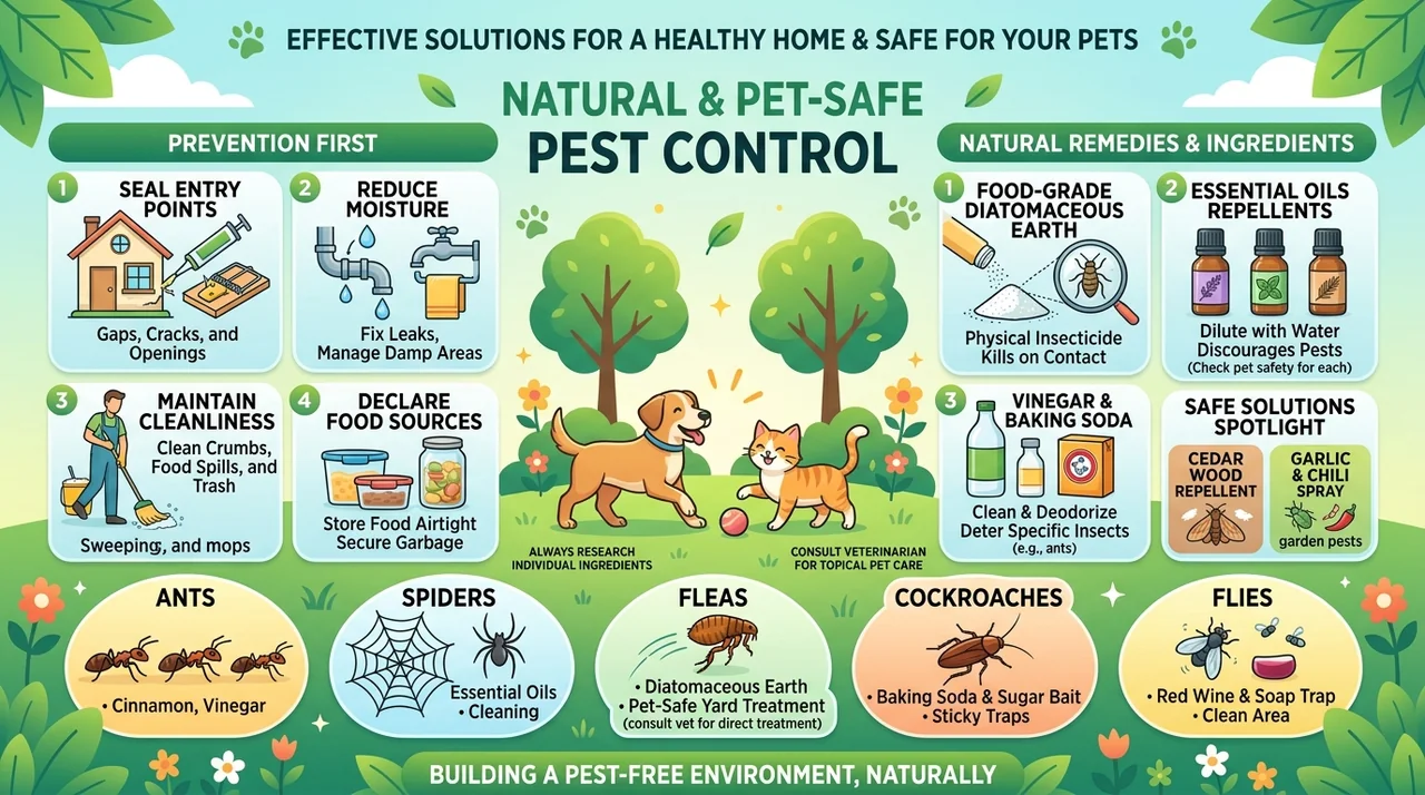 Natural & Pet-Safe Pest Control