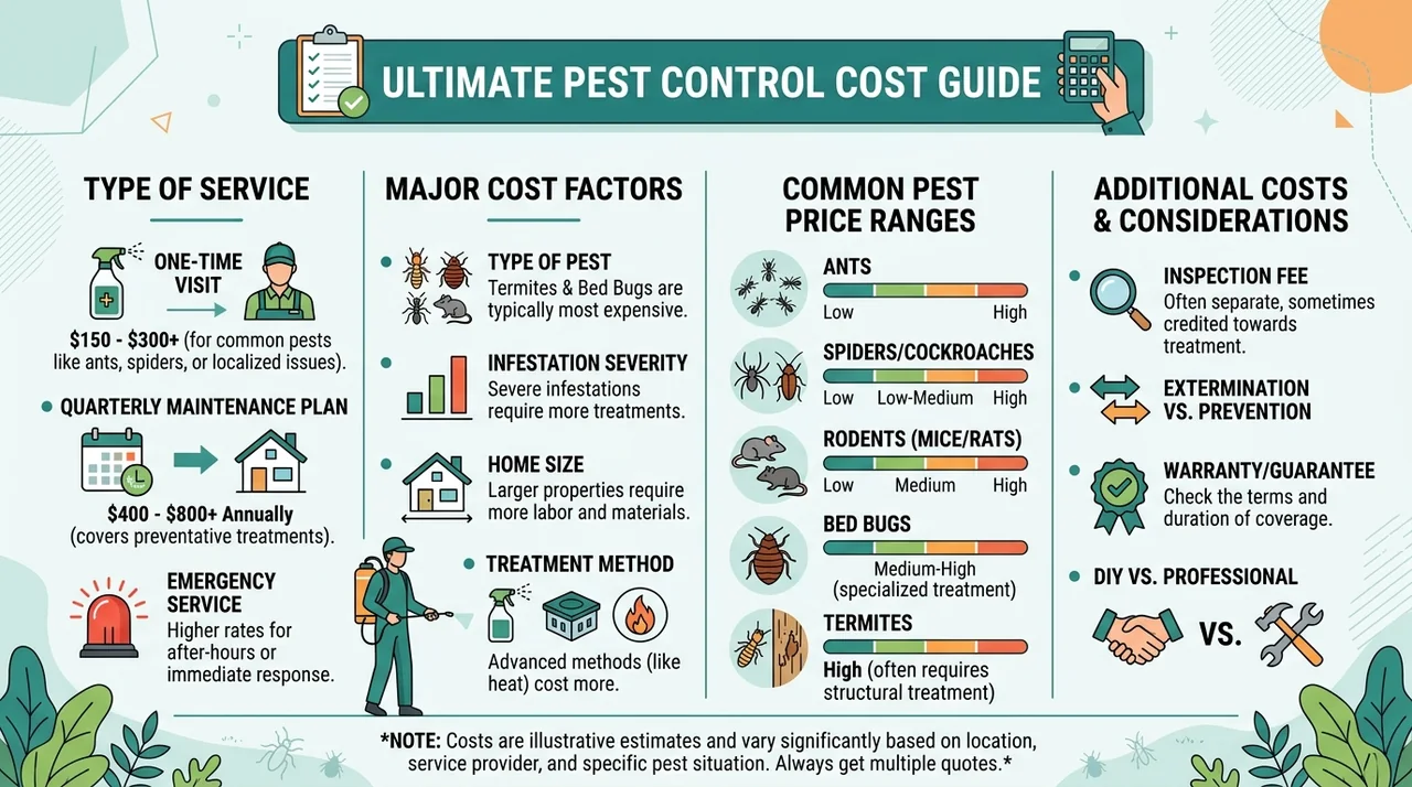 Pest Control Cost Guide