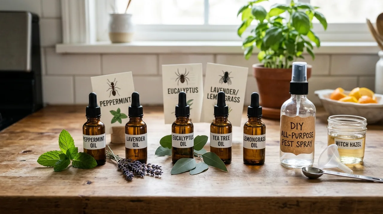 Essential Oils for Pest Control