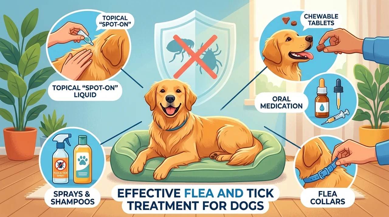 Best Flea And Tick Treatment For Dogs